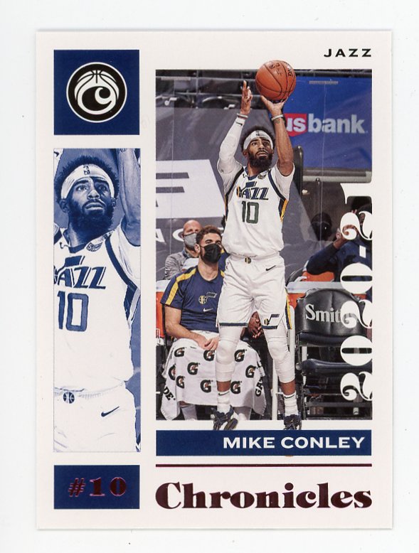 2020-2021 Mike Conley Pink Chronicles Utah Jazz # 34