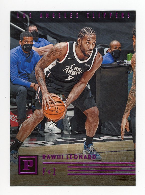 2020-2021 Kawhi Leonard Pink Chronicles Los Angeles Clippers # 104