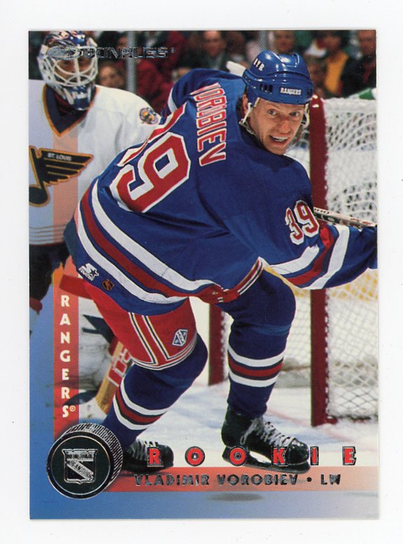 1997-1998 Vladimir Vorobiev Rookie Donruss New York Rangers # 210
