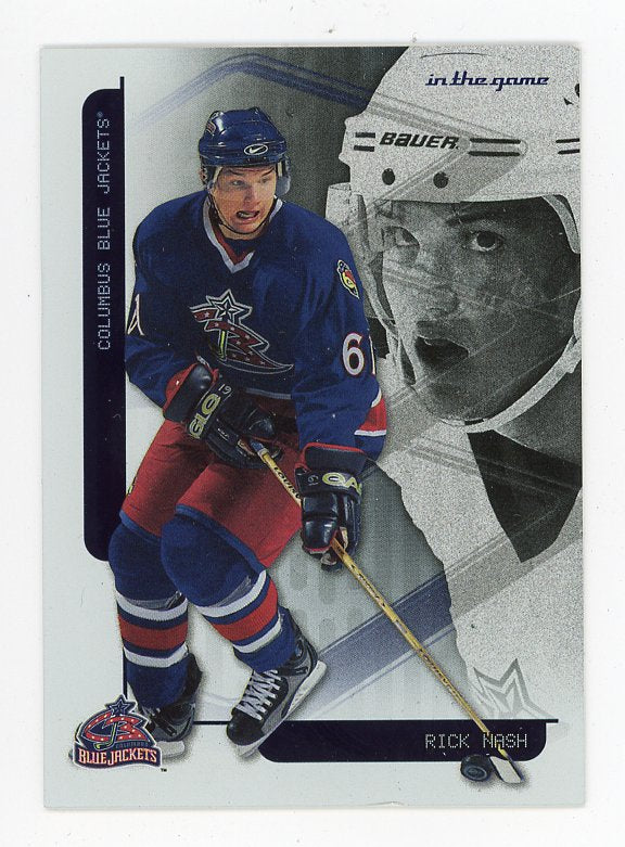 2003 Rick Nash In The Game Columbus Blue Jackets # F-23
