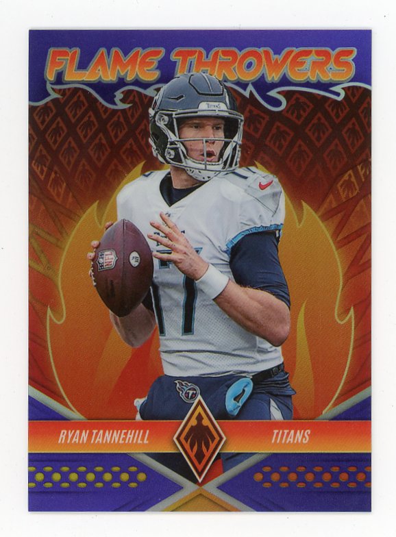 2022 Ryan Tannehill Flame Throwers #D /125 Phoenix Tennessee Titans # FT-15