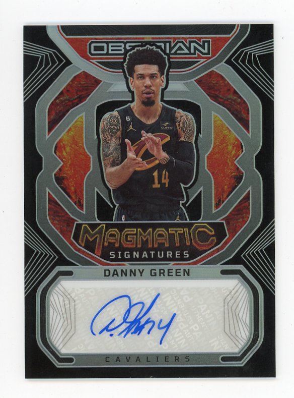 2022-2023 Danny Green Magmatic Auto #D /99 Obsidian Cleveland Cavaliers # MS-DGC