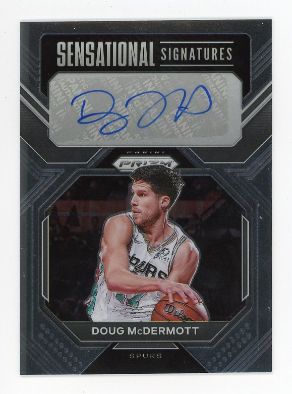 2023 Doug Mcdermott Sensational Signatures Panini San Antonio Spurs # SS-DT
