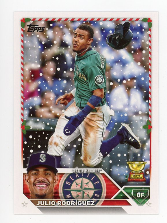 2023 Julio Rodriguez Topps Holiday Seattle Mariners # H26
