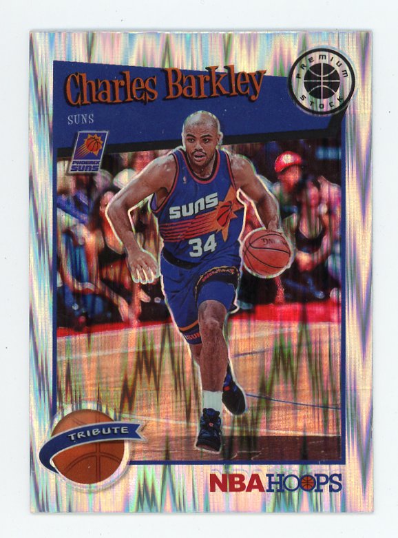 2019-2020 Charles Barkley Silver Flash Premium Stock Phoenix Suns # 281