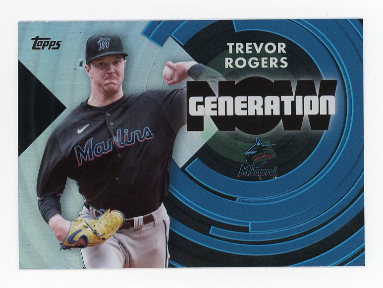 2022 Trevor Rogers Generation Now Topps Miami Marlins # GN-19