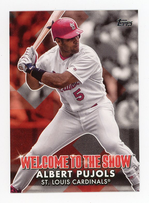 2022 Albert Pujols Welcome To The Show Topps St.Louis Cardinals # WTTS-8