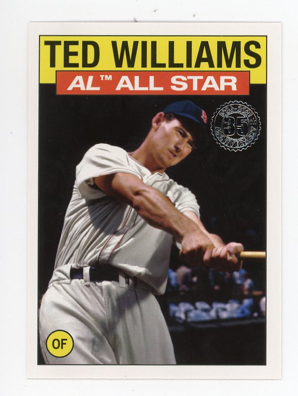 2021 Ted Williams AL All Star Topps Boston Red Sox # 86AS-26