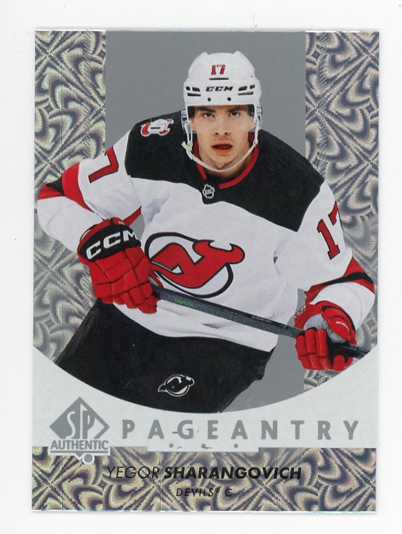 2022-2023 Yegor Sharangovich Pageantry SP Authentic New Jersey Devils # P-27