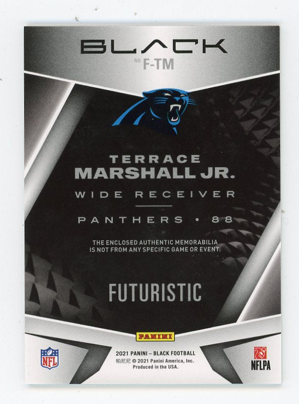 2021 Terrace Marshall JR Rookie Futuristic #D /125 Panini Jacksonville Jaguars # F-TM