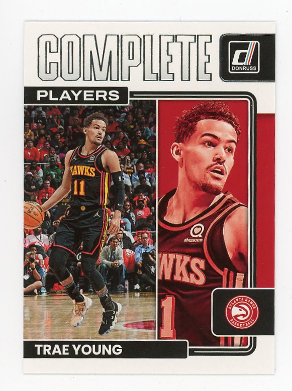 2022-2023 Trae Young Complete Players Donruss Atlanta Hawks # 10
