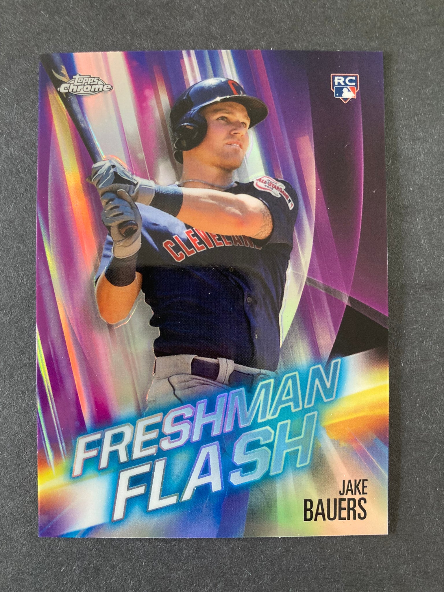 Jake Bauers 2019 Topps Chrome Freshman Flash #FF-5 Cleveland Indians MLB
