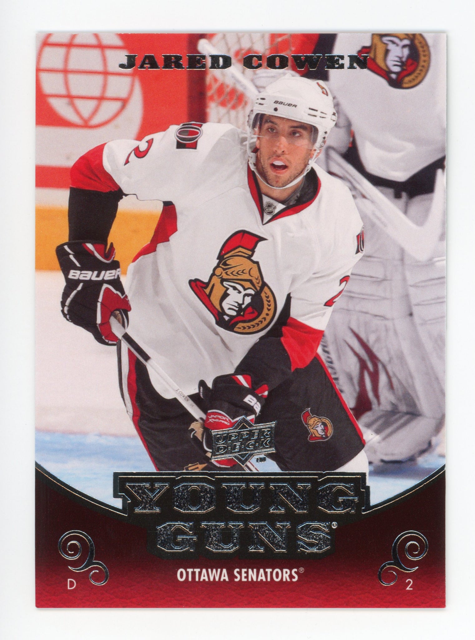 2008-2009 Jared Cowen Young Guns Upper Deck Ottawa Senators #239