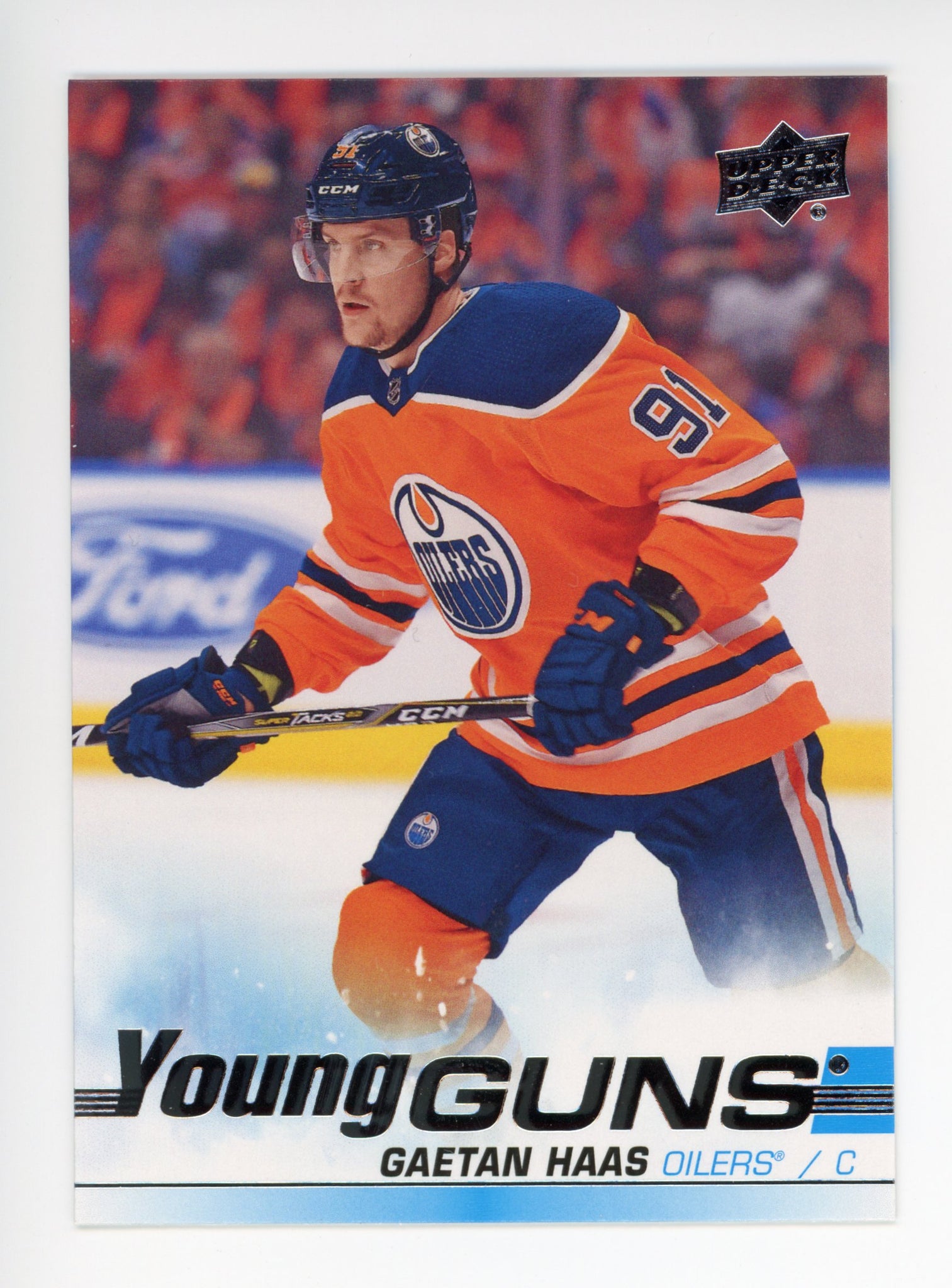 2019-2020 Gaetan Haas Young Guns Upper Deck Edmonton Oilers # 232