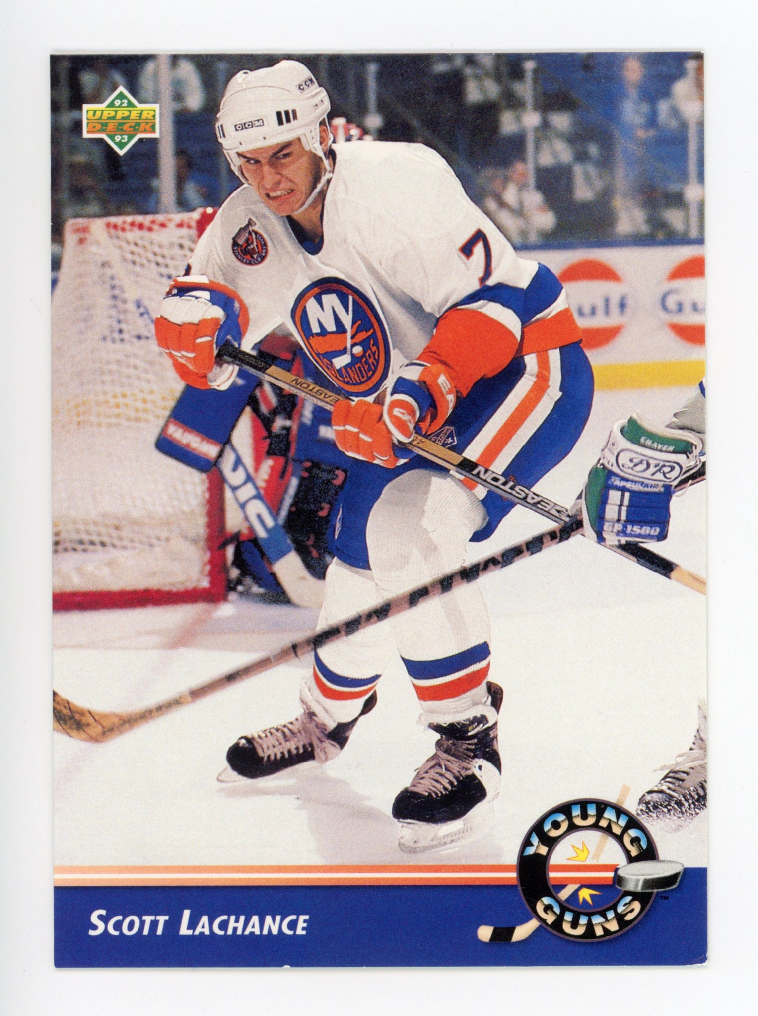 Scott Lachance Upper Deck 1992-1993 Young Guns New York Islanders # 571