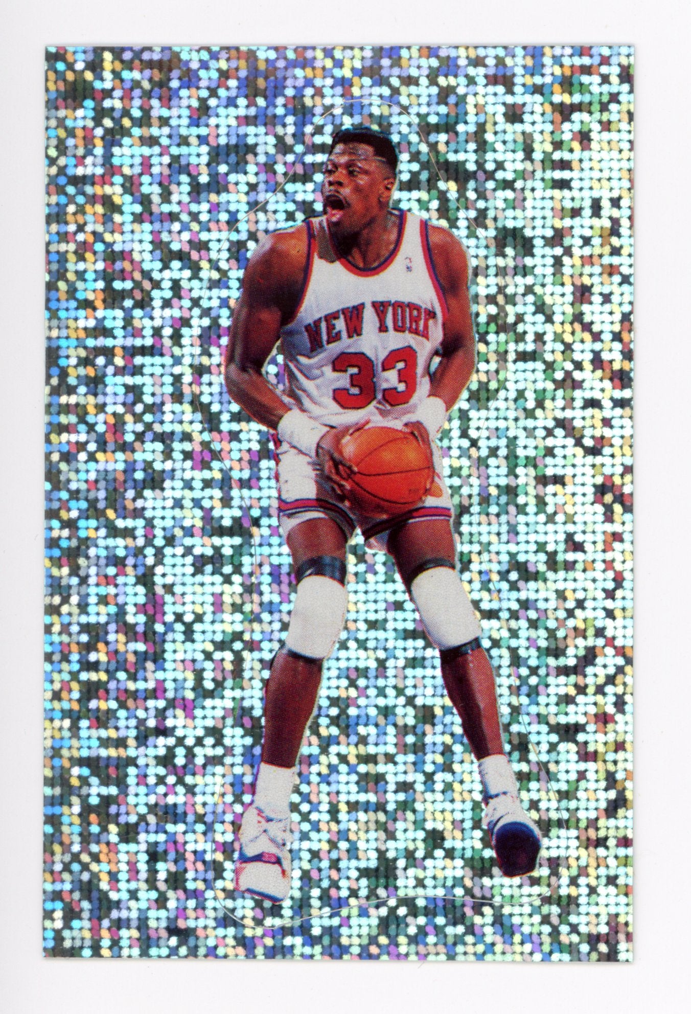 Patrick Ewing Panini 1992-1993 Basketball Sticker New York Knicks #94