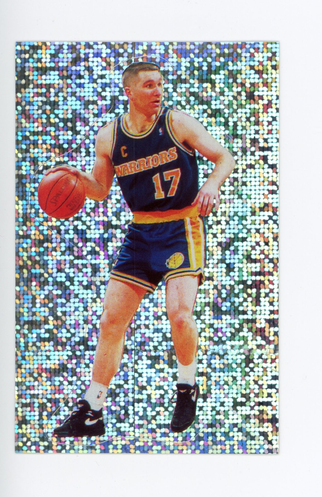 Chris Mullin Panini 1992-1993 Basketball Sticker Golden State Warriors #101