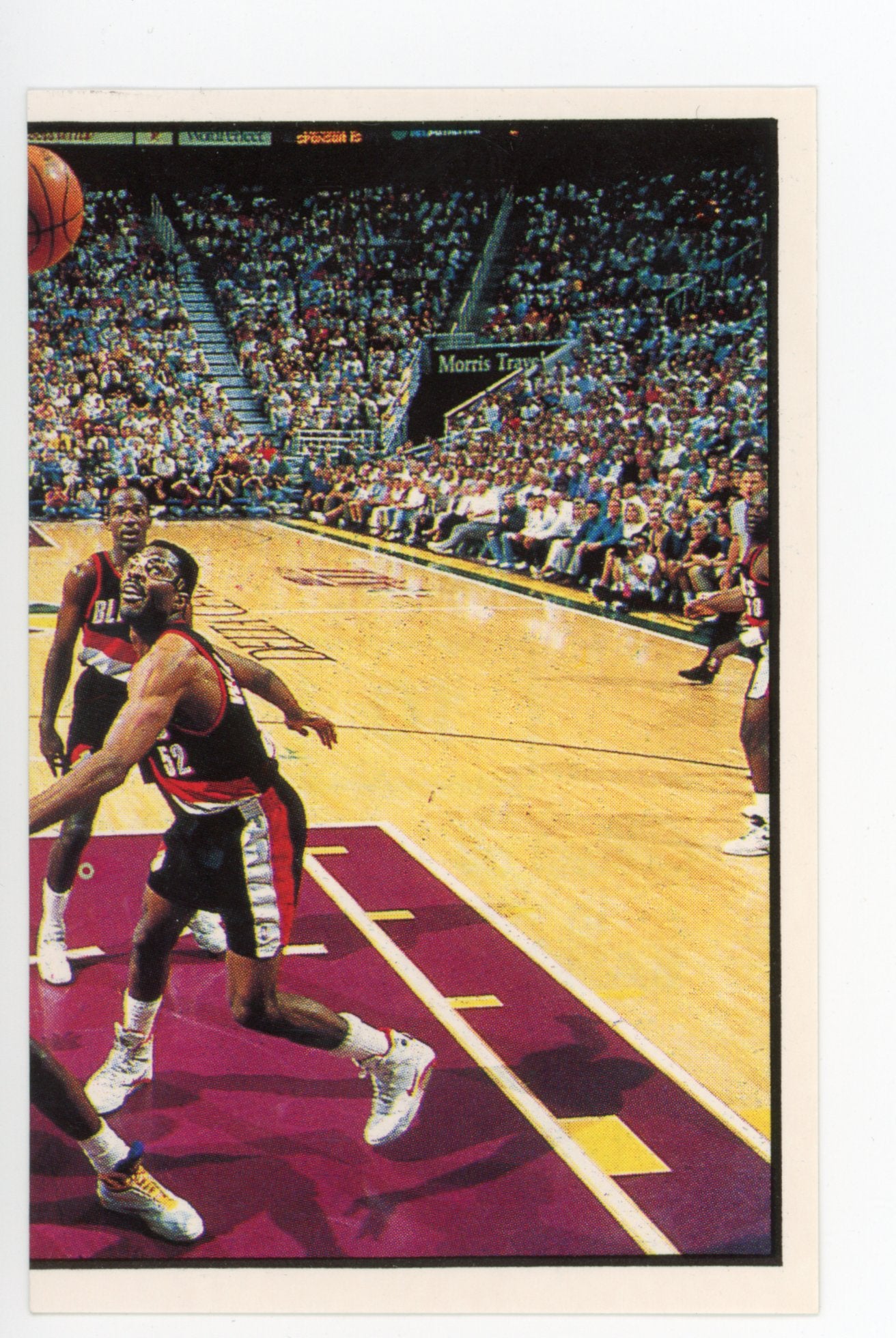 Western Playoffs Panini 1992-1993 Basketball Sticker #10