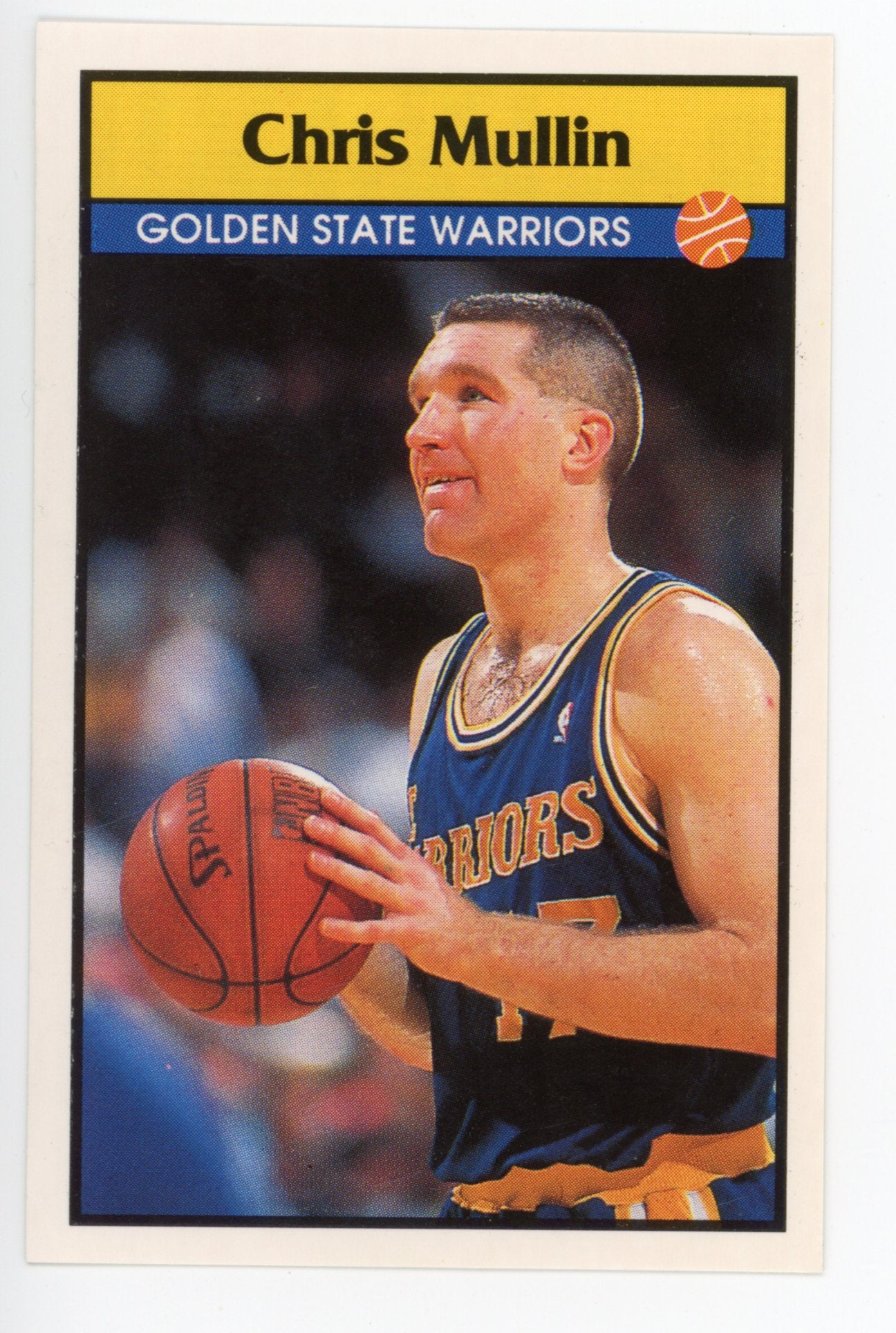 Chris Mullin Panini 1992-1993 Basketball Sticker Golden State Warriors # 22