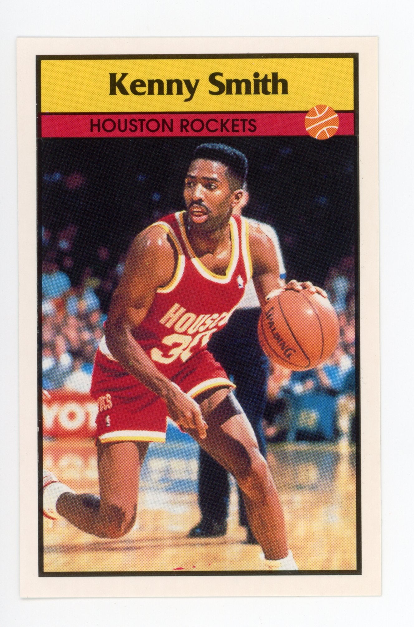Kenny Smith Panini 1992-1993 Basketball Sticker Houston Rockets #78
