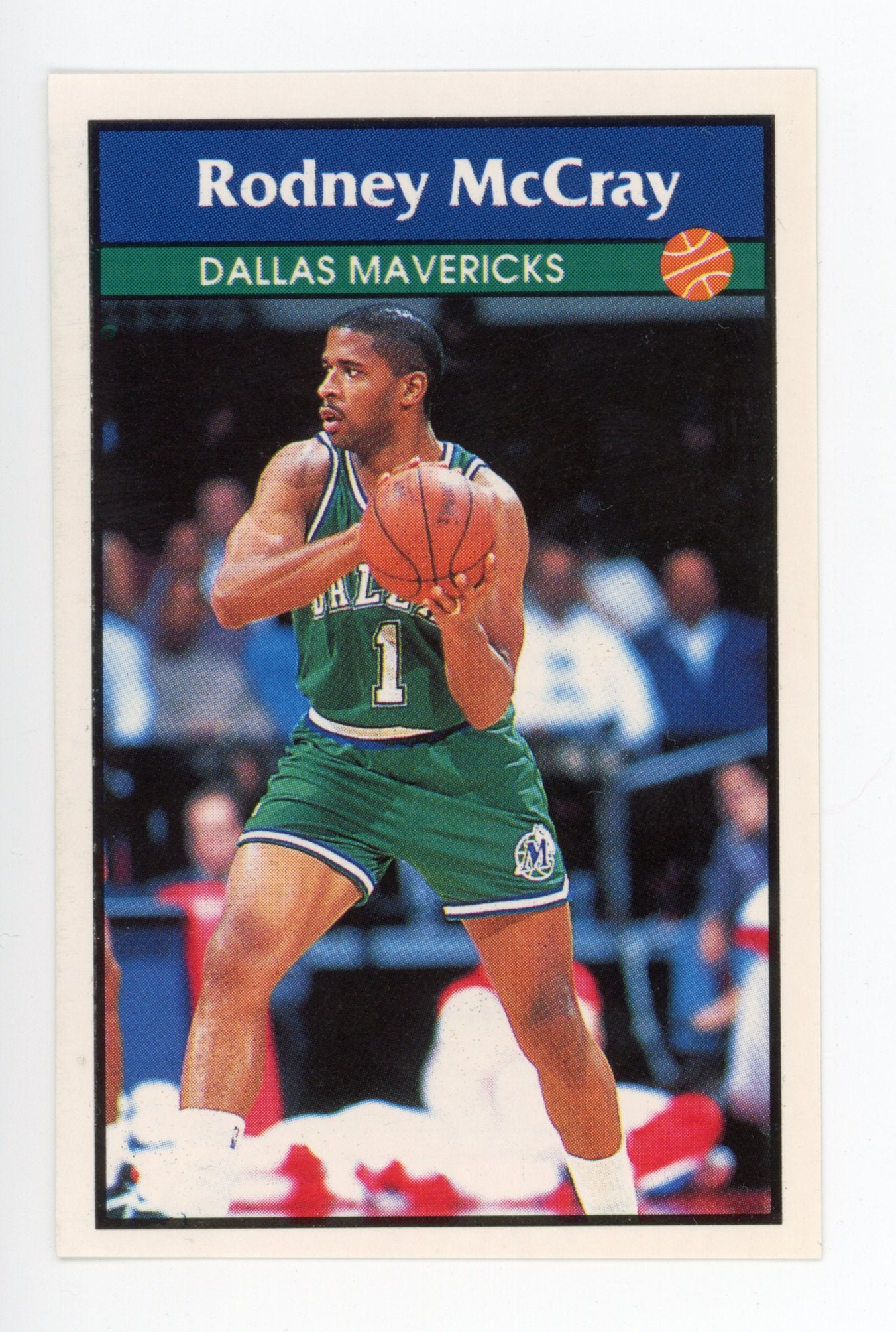 Rodney McCray Panini 1992-1993 Basketball Sticker Dallas Mavericks # 68