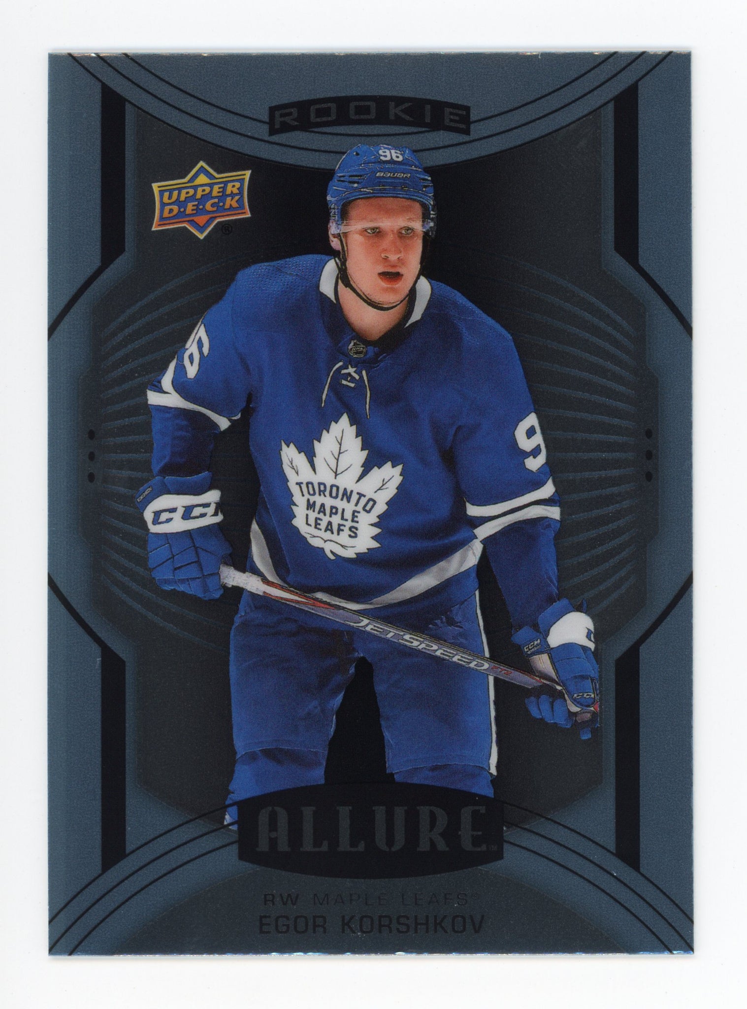 Egor Korshkov Allure 2020-2021 Blue Rookie Toronto Maple Leafs #111