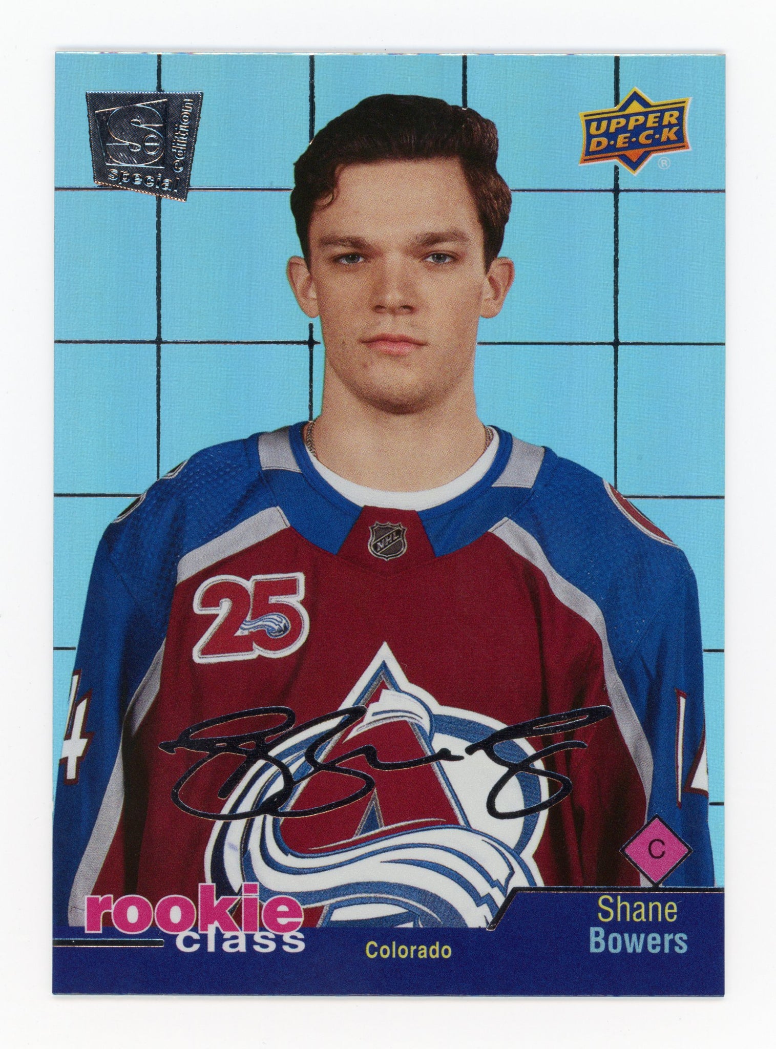 Shane Bowers Upper Deck Rookie Class Colorado Avalanche #RC-28