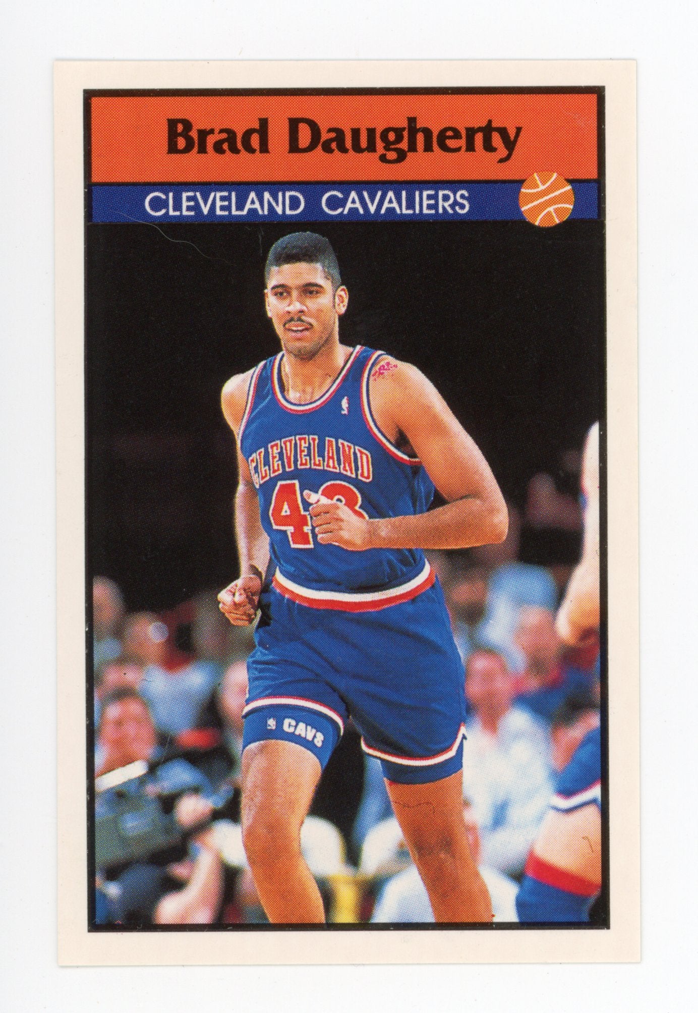 Brad Daugherty Panini 1992-1993 Basketball Sticker Cleveland Cavaliers # 134