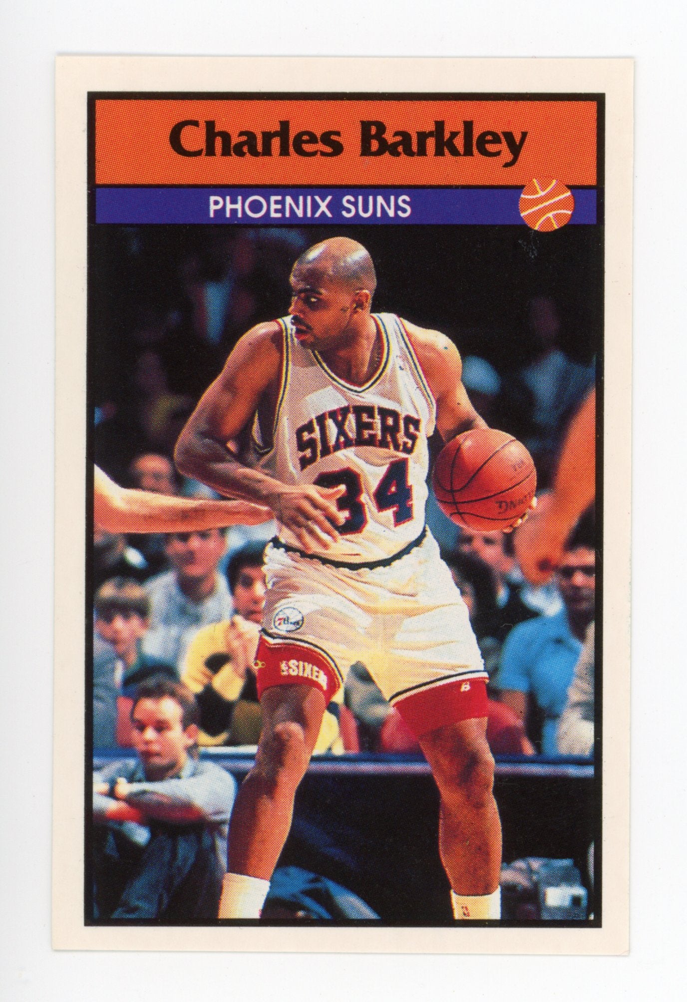 Charles Barkley Panini 1992-1993 Basketball Sticker Phoenix Suns #39