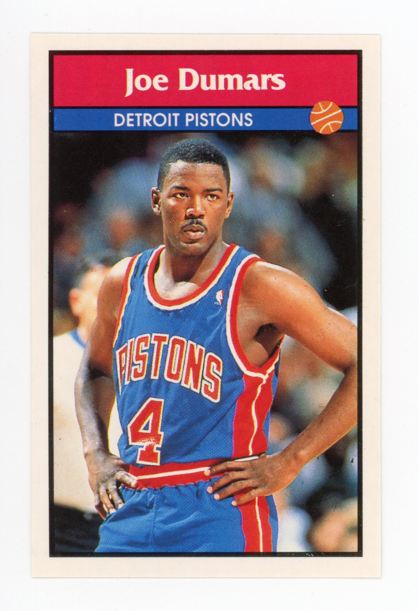 Joe Dumars Panini 1992-1993 Basketball Sticker Detroit Pistons #139