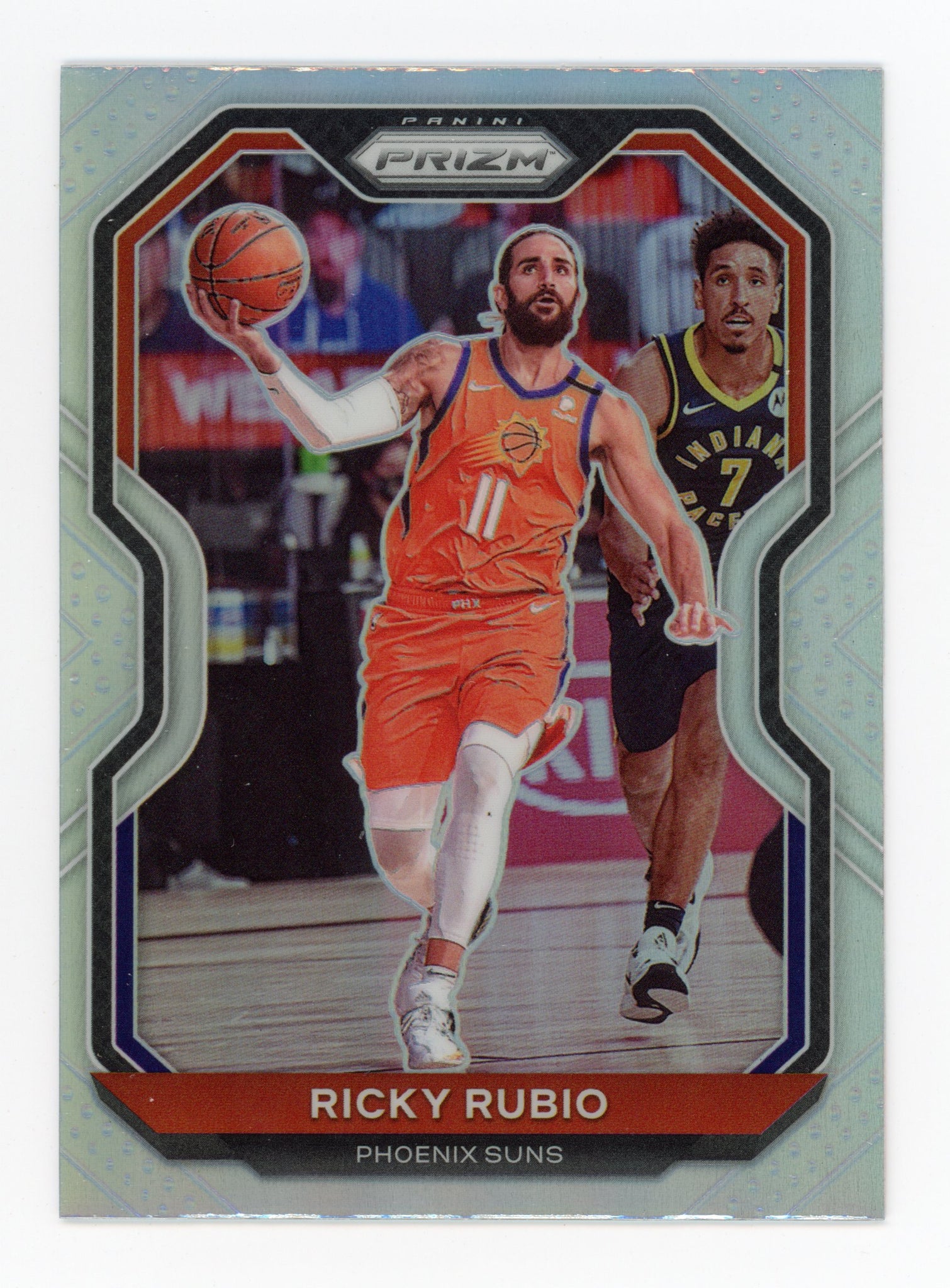 Ricky Rubio Panini 2020-2021 Prizm Refractor Phoenix Suns # 235