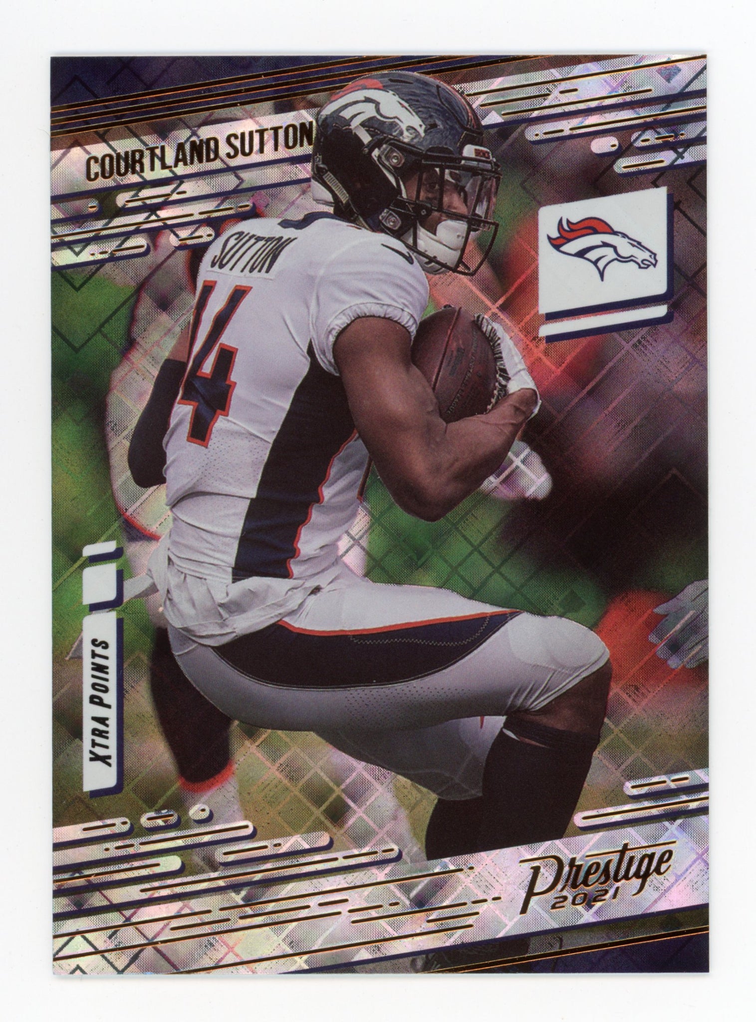Courtland Sutton Panini 2020-2021 Prestige Diamond Denver Broncos #38
