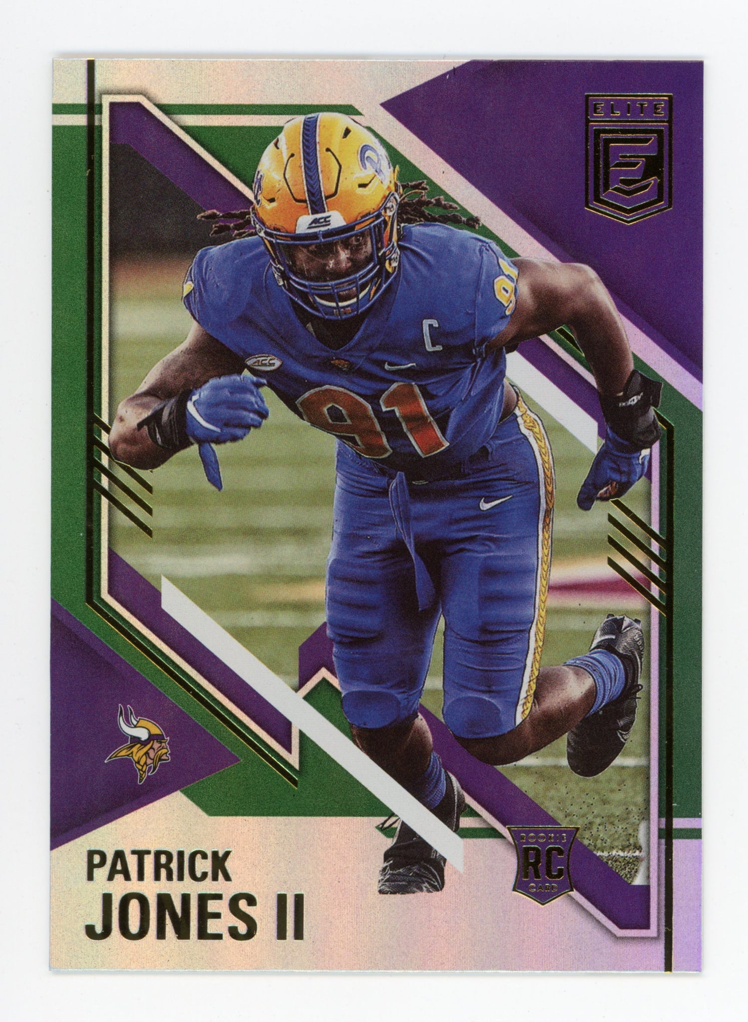 Patrick Jones II Panini 2020-2021 Elite Rookie Minnesota Vikings #152