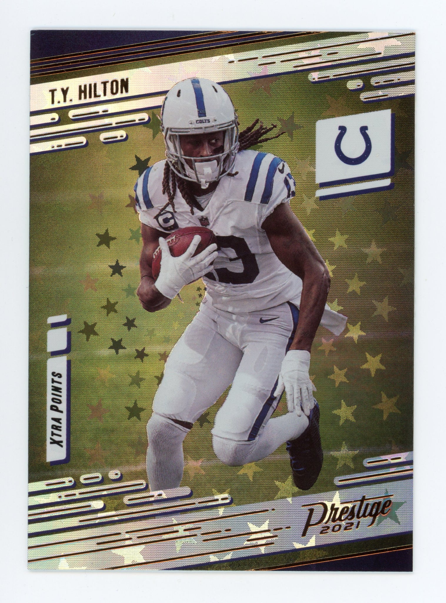 T.Y. Hilton Panini 2020-2021 Prestige Xtra Points Astral Indianapolis Colts #81