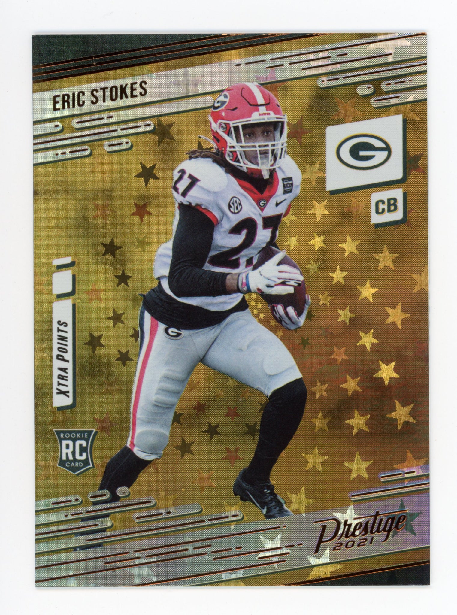 Eric Stokes Panini 2020-2021 Prestige Xtra Points Rookie Green Bay Packers #265