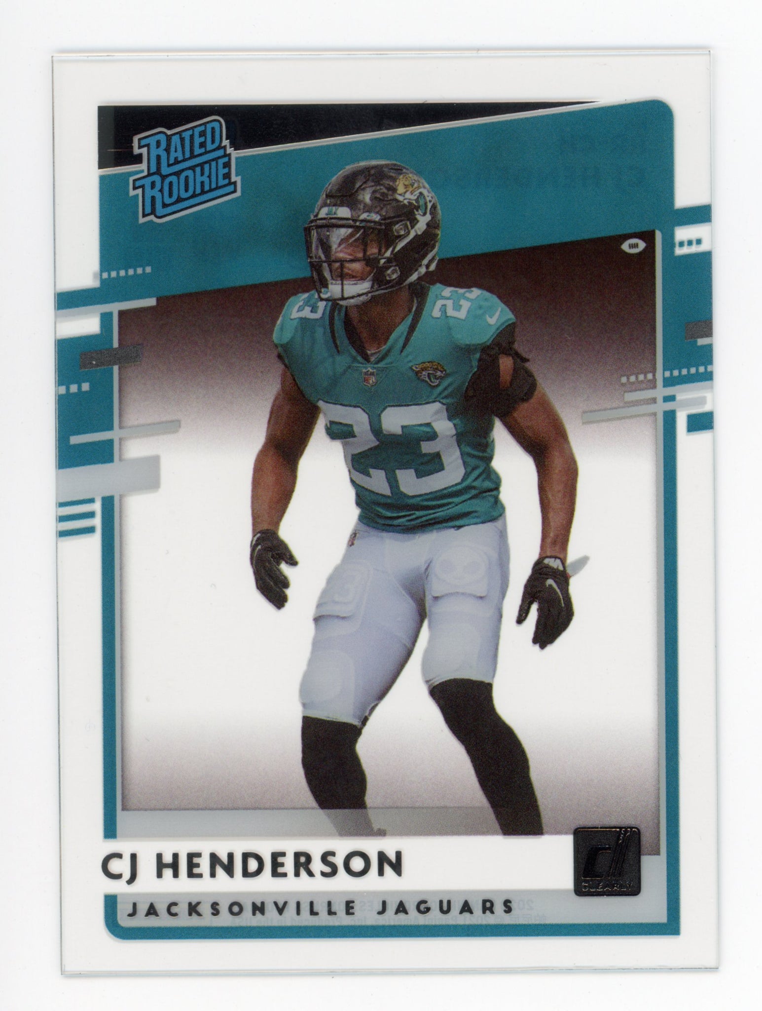 Cj Henderson Panini 2020 Rated Rookie Clearly Jacksonville Jaguars #RR-CH