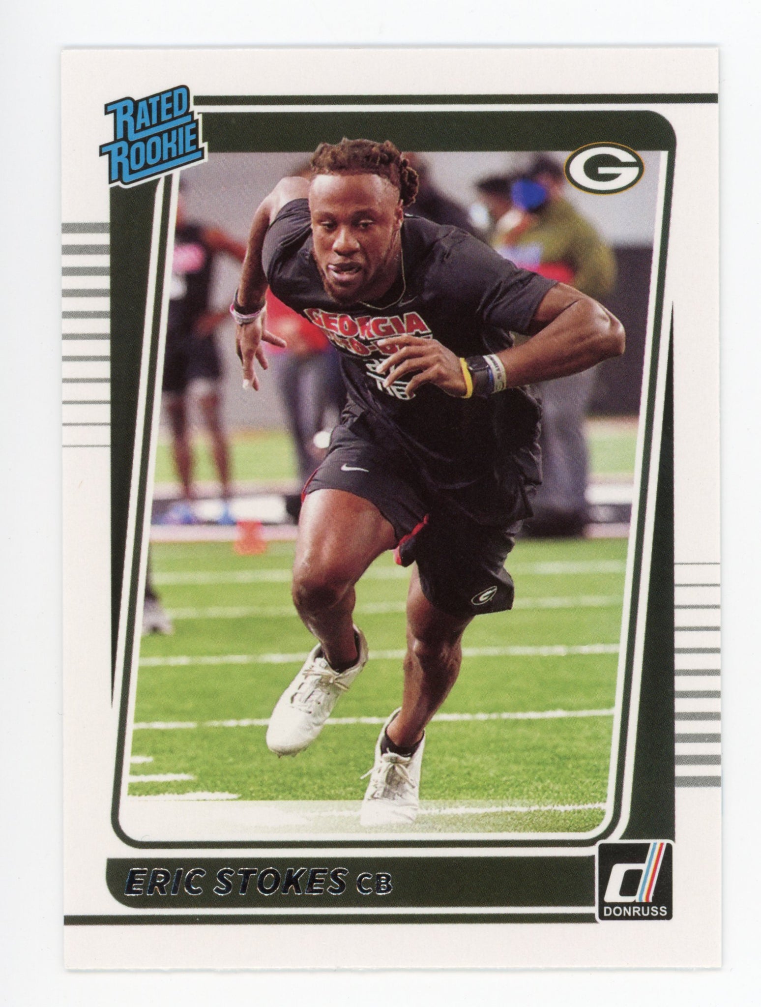 Eric Stokes Panini 2020-2021 Rated Rookie Green Bay Packers #343