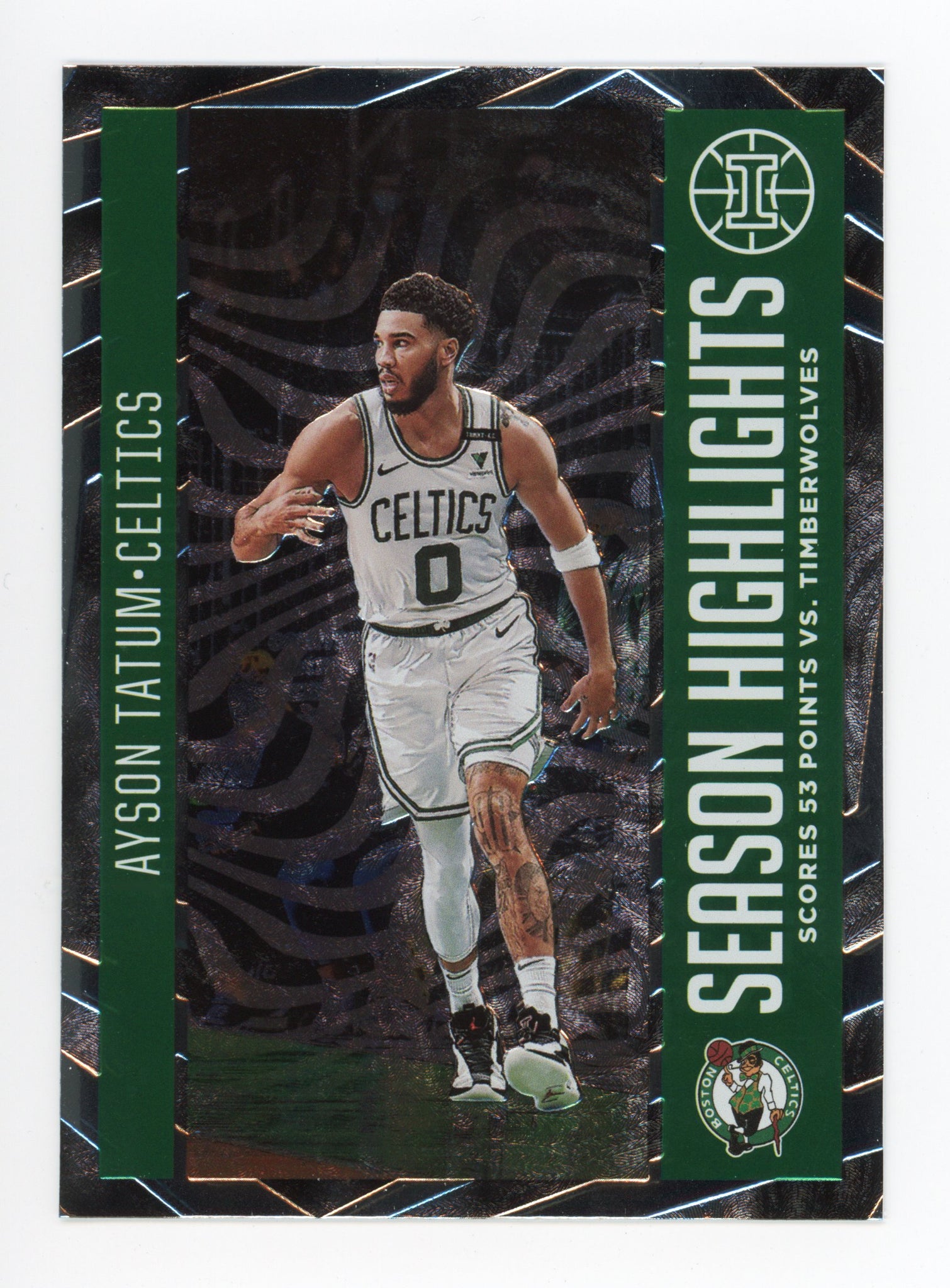 2020-2021 Jayson Tatum Season Highlights Panini Illusions Boston Celtics # 13