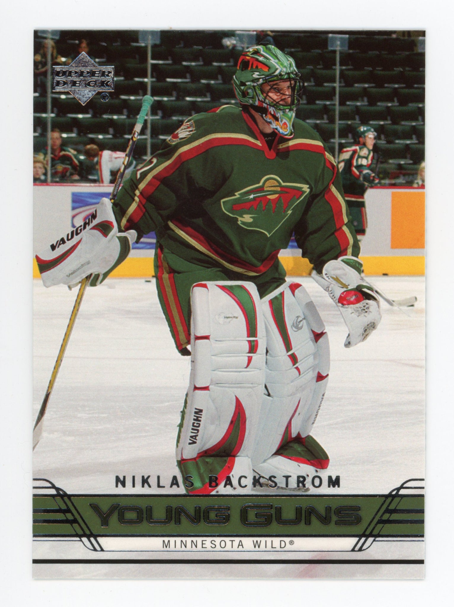 NHL Niklas Backstrom Minnesota Wild Jersey
