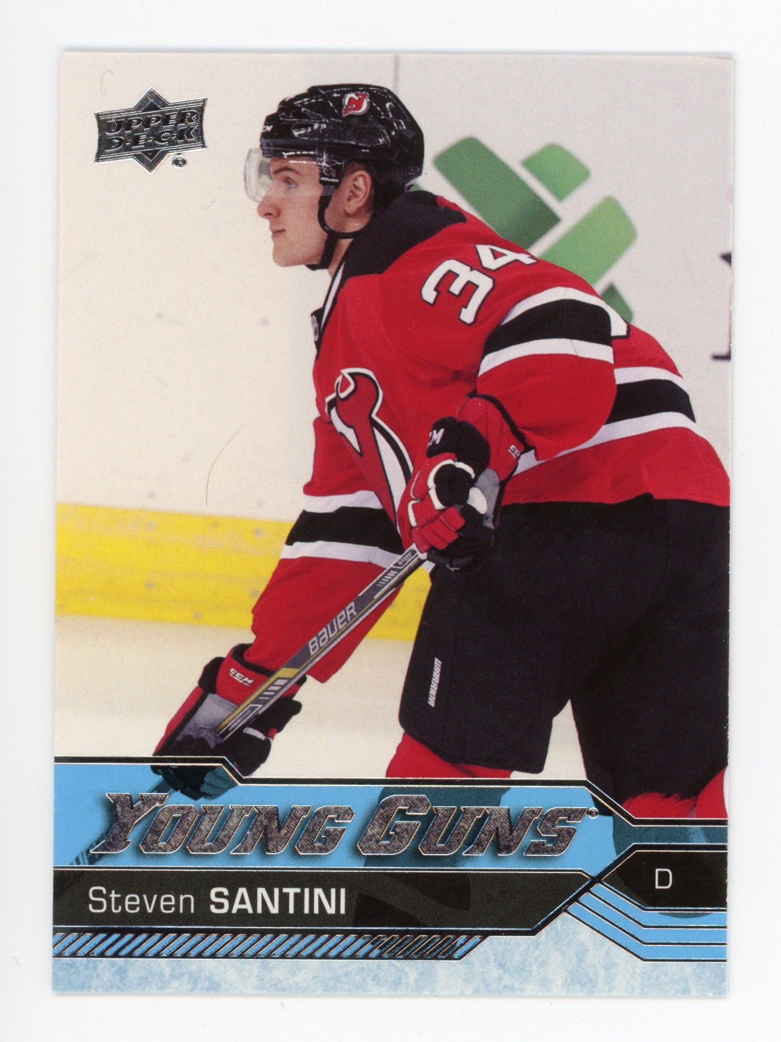 2016-2017 Steven Santini Young Guns Upper Deck Series 1 New Jersey Devils # 207