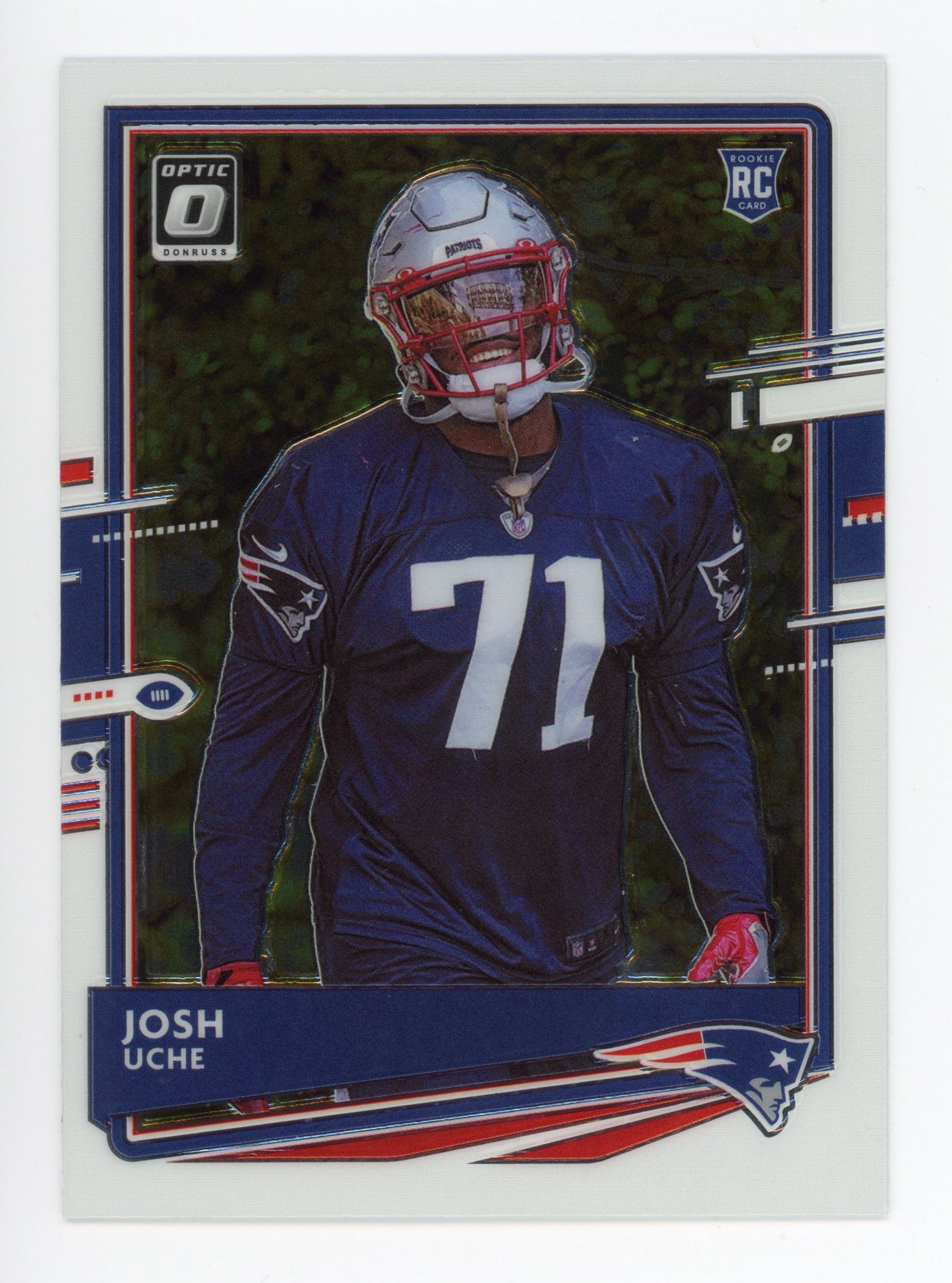 2020 Josh Uche Rookie Optic Panini New England Patriots # 137