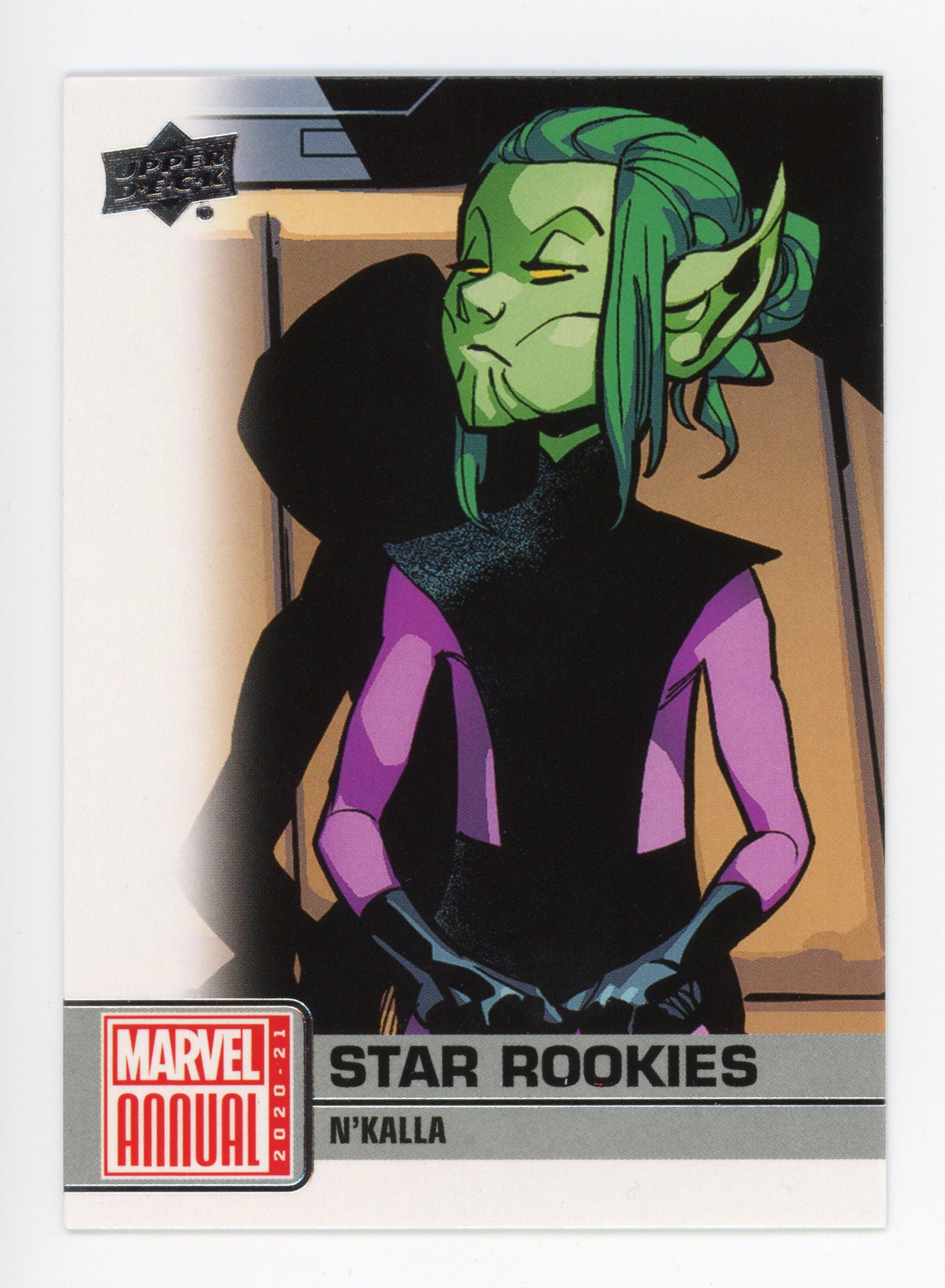 2020-2021 N'kalla Star Rookies Upper Deck Marvel Annual # SR-3