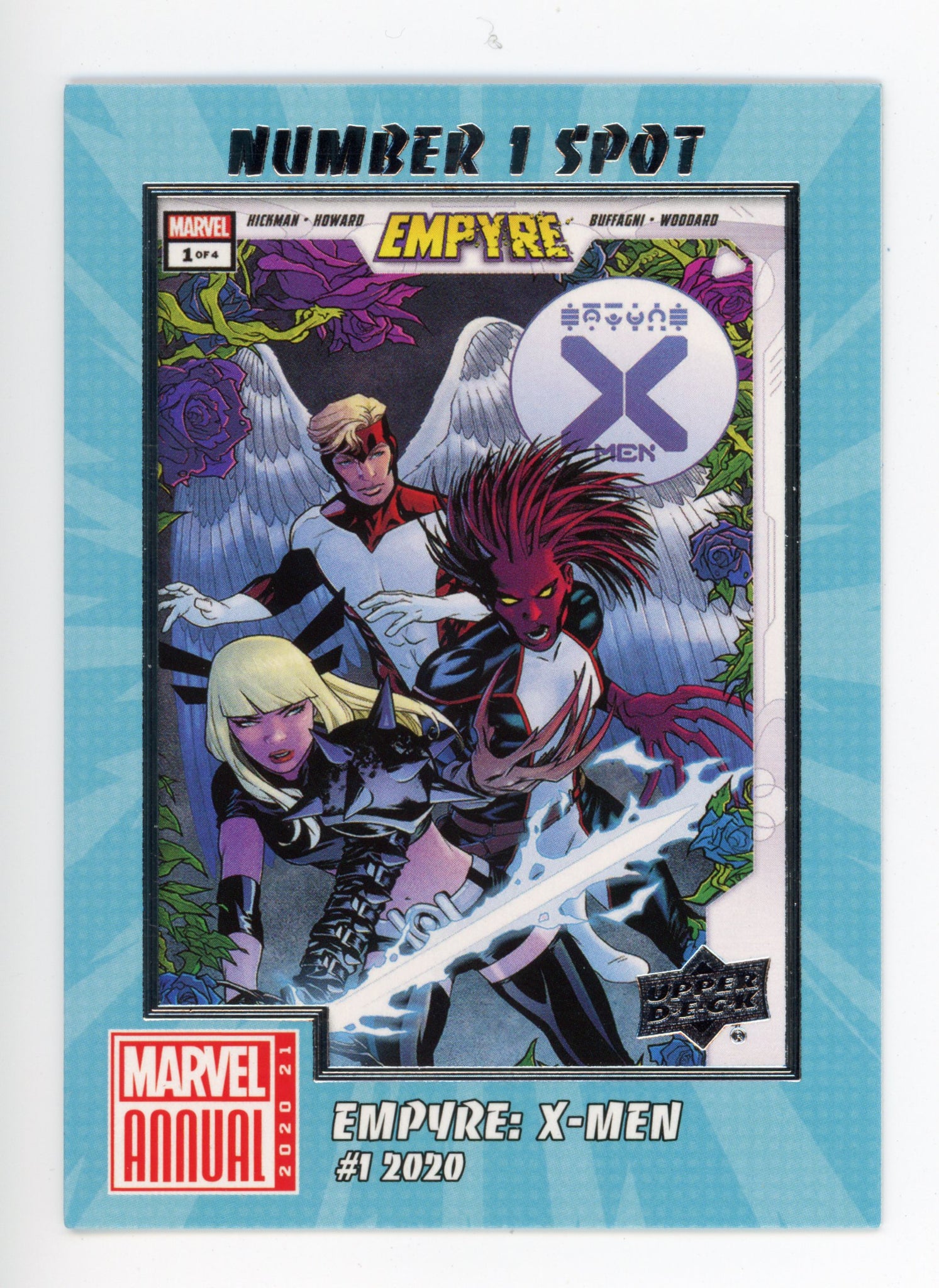 2020-2021 Empyre X-men Number 1 Spot Upper Deck Marvel Annual # N1S-24