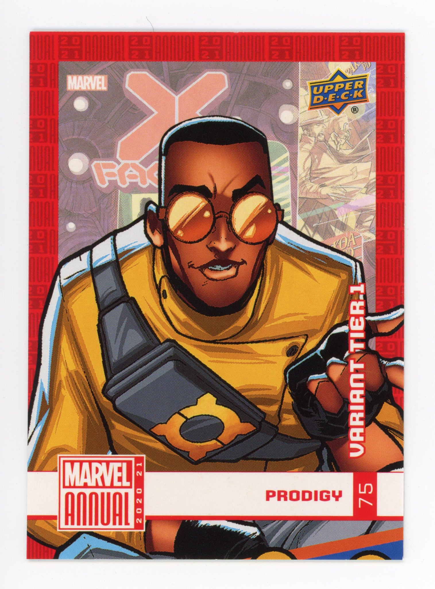 2020-2021 Prodigy Variant Tier 1 Upper Deck Marvel Annual # 75