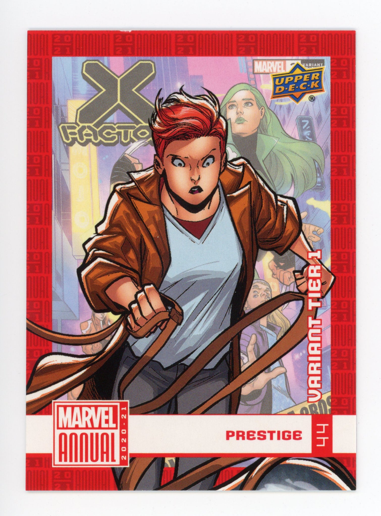 2020-2021 Prestige Variant Tier 1 Upper Deck Marvel Annual # 44