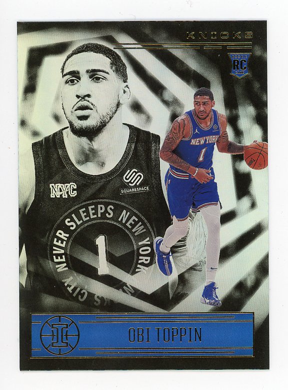 2020-2021 Obi Toppin Rookie Illusions Panini New York Knicks # 176