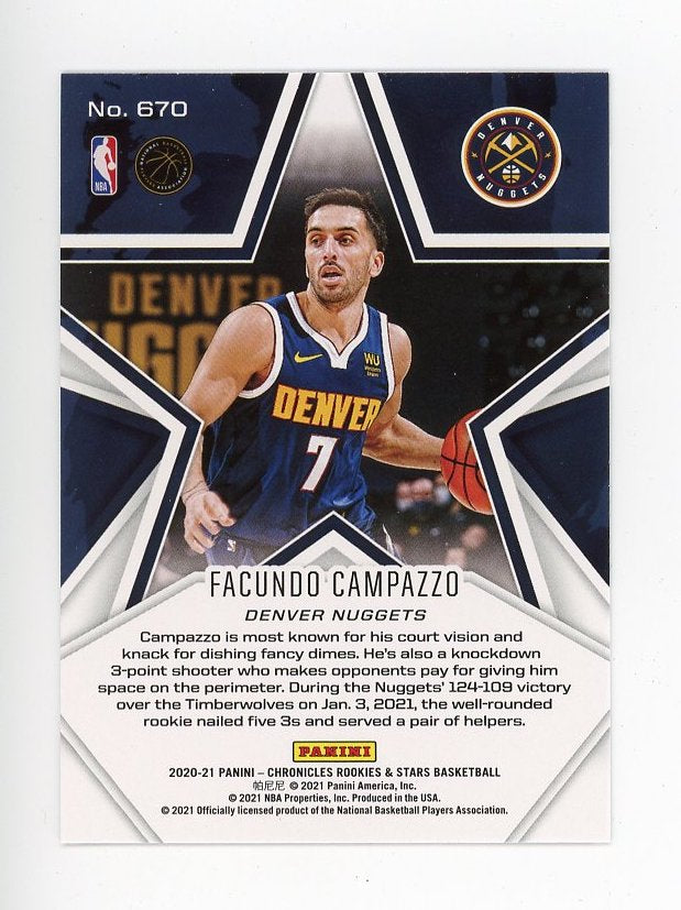 Nuggets journal: Rookie Facundo Campazzo is ready for his playoff close-up  – Canon City Daily Record