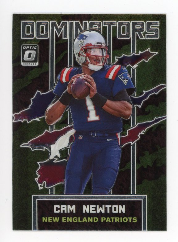 2020 Cam Newton Dominators Panini New England Patriots # DM-CN