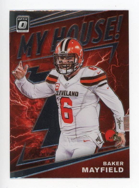 2020 Baker Mayfield My House Panini Cleveland Browns # MH-9