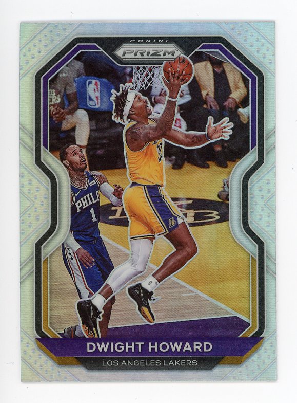 2020-2021 Dwight Howard Silver Prizm Panini Los Angeles Lakers # 175